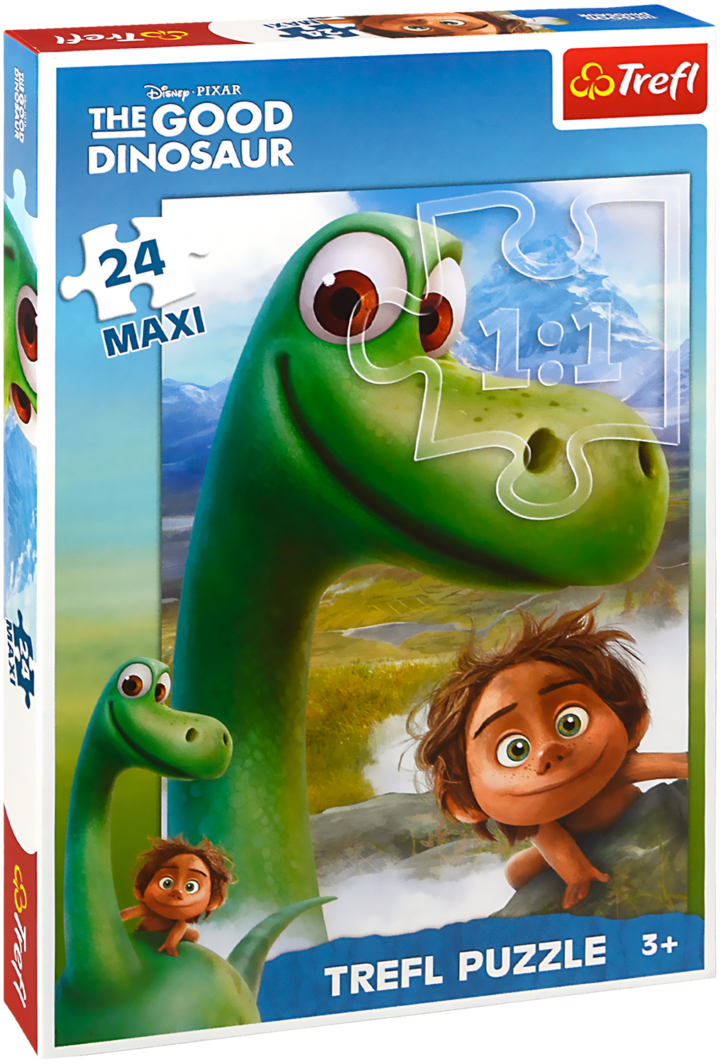 Пъзел Trefl от 24 макси части - Добрият динозавър