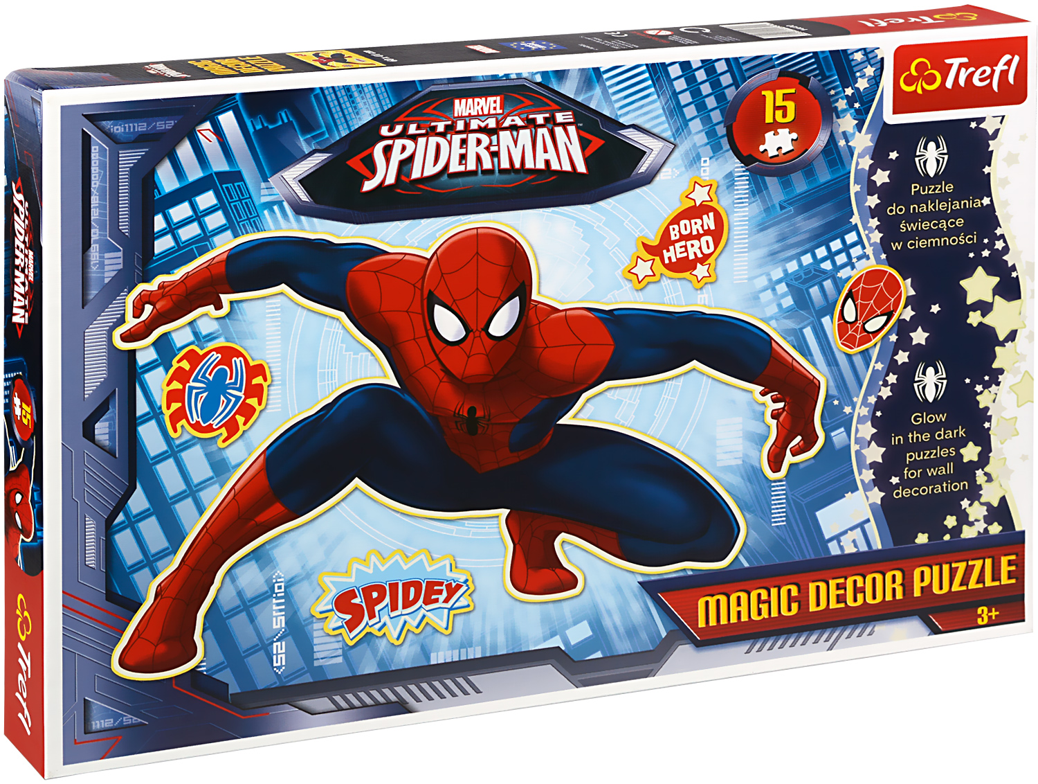 Пъзел Trefl от 15 части - Магически интериор: Спайдърмен