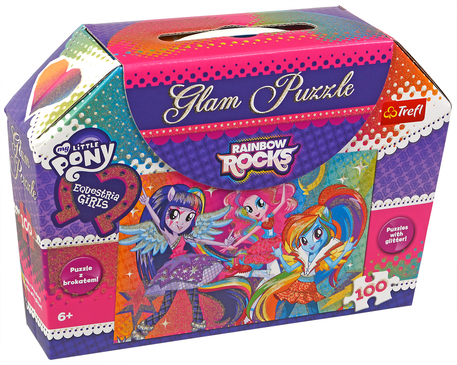 Пъзел Trefl от 100 части - Пъстър рок