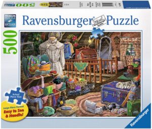 Пъзел Ravensburger от 500 XXL части - Шарен таван
