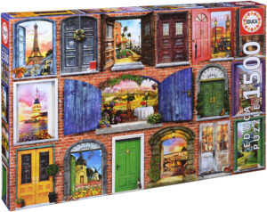 Пъзел Educa от 1500 части - Вратите на Европа, Ейми Стюарт