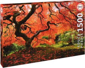Пъзел Educa от 1500 части - Японска градина