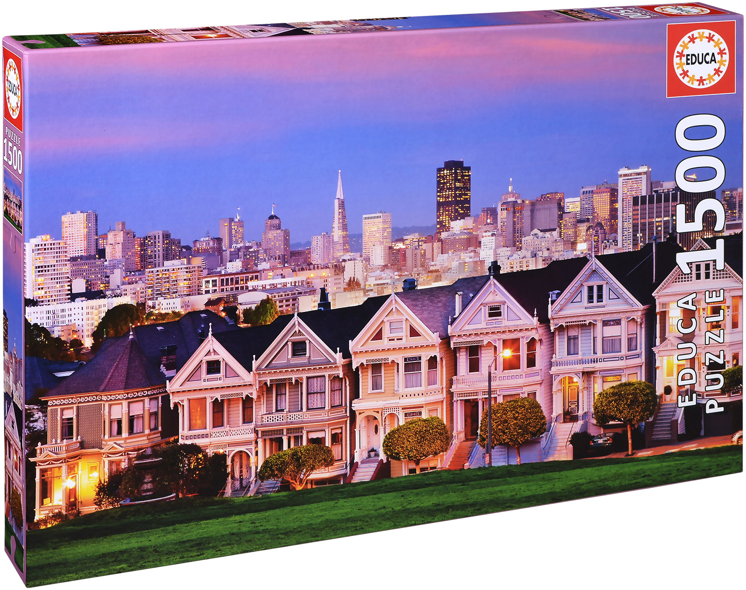 Пъзел Educa от 1500 части - Гледка към Сан Франциско