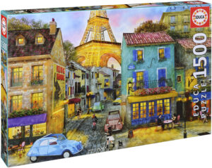 Пъзел Educa от 1500 части - Улиците на Париж