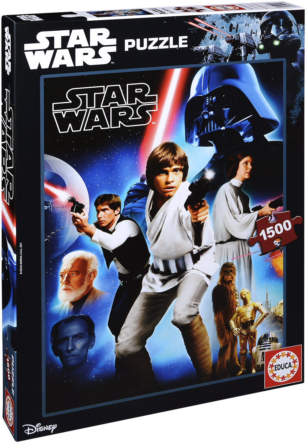Пъзел Educa от 1500 части - Междузвездни войни, Епизод IV