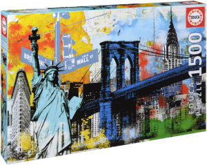 Пъзел Educa от 1500 части - Градска свобода