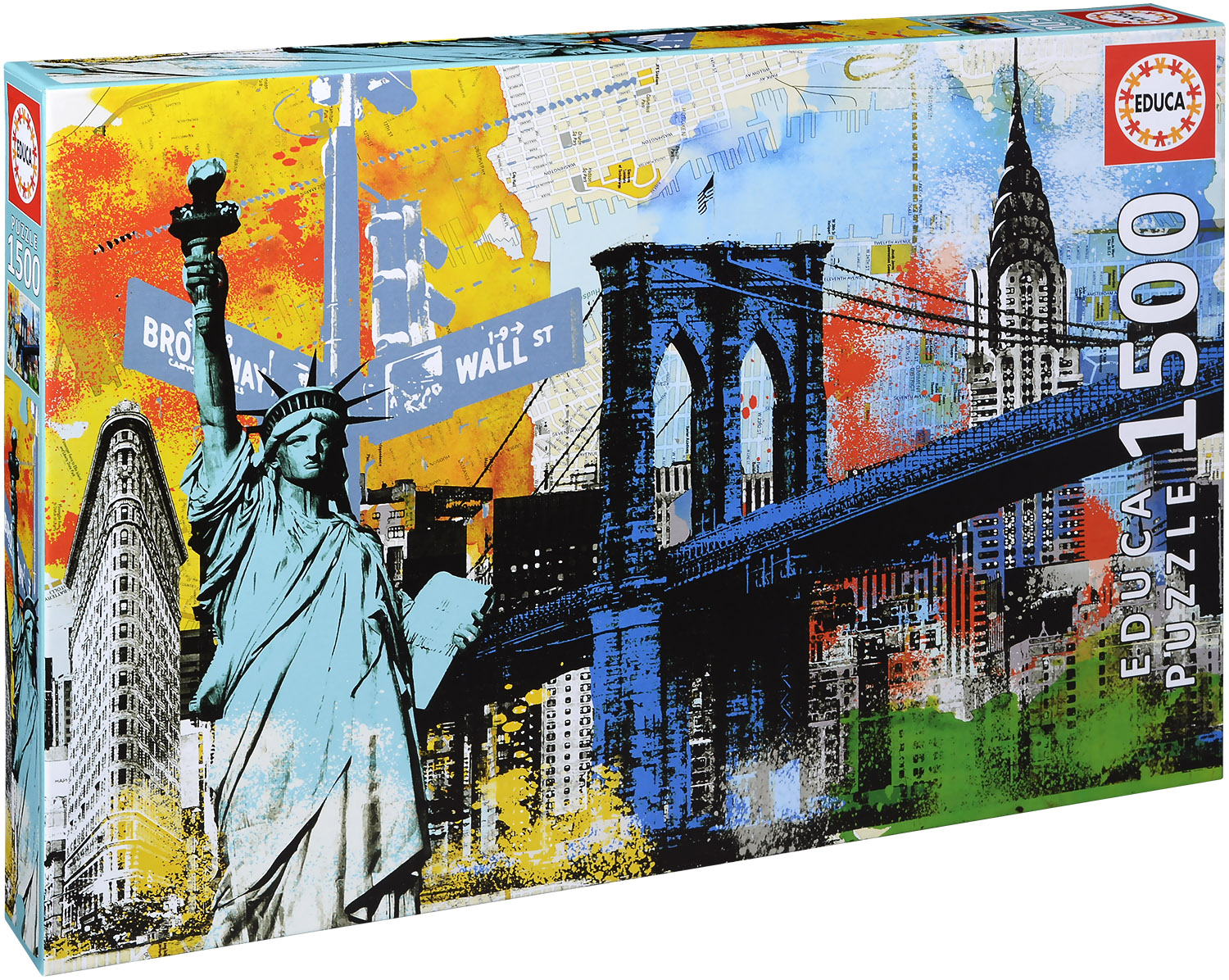 Пъзел Educa от 1500 части - Градска свобода