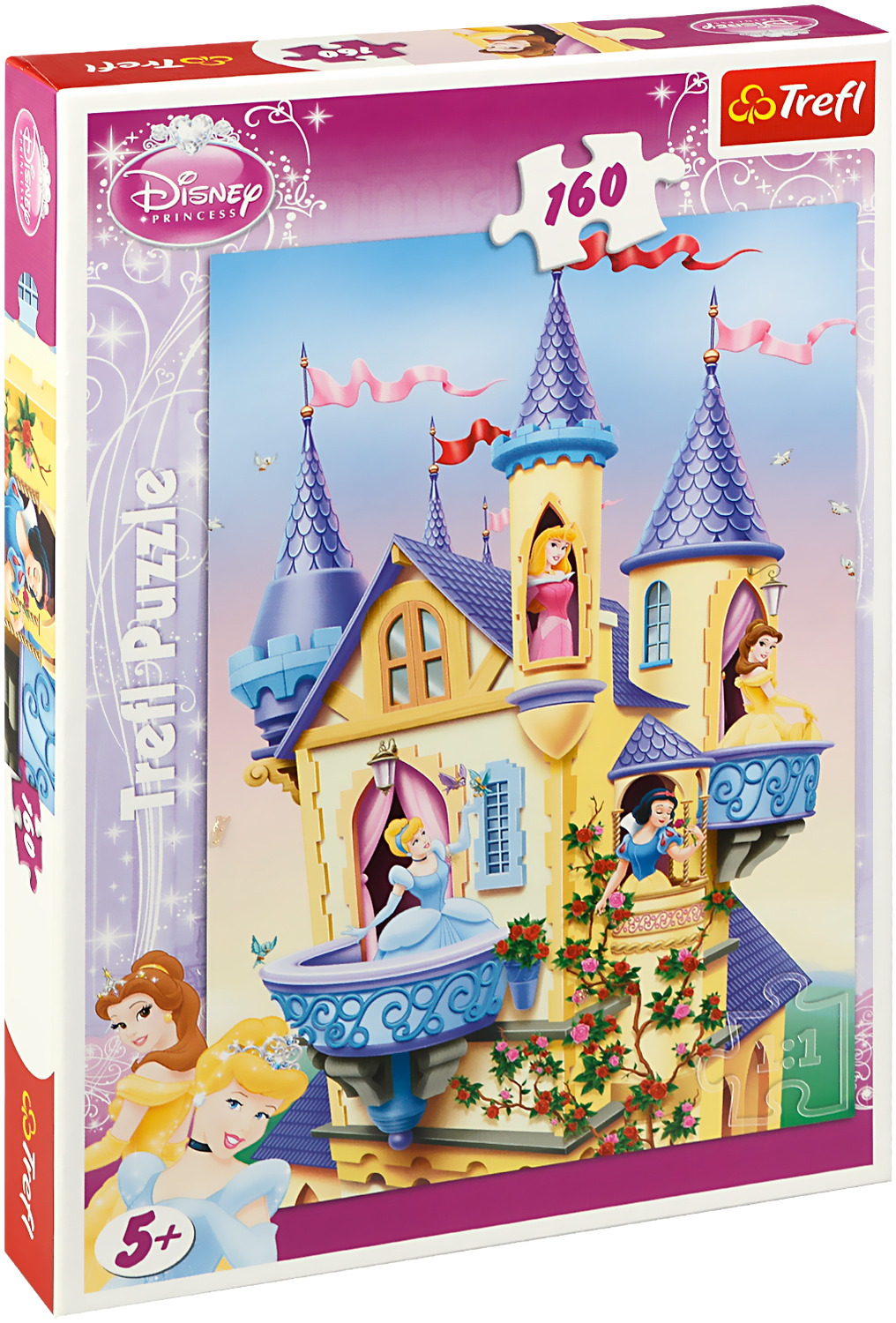 Пъзел Trefl от 160 части - Дворецът на принцесите