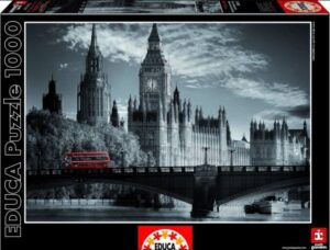 Пъзел Educa от 1000 части - Лондонски автобус