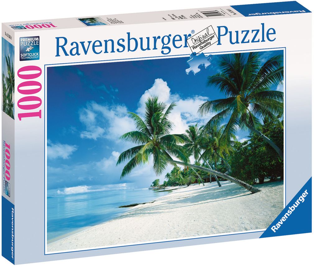 Пъзел Ravensburger от 1000 части - Бора Бора