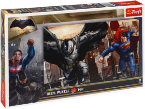 Пъзел Trefl от 160 части - Батман срещу Супермен