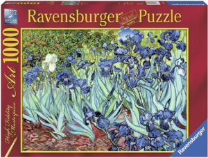 Пъзел Ravensburger от 1000 части - Ириси, Винсент ван Гог