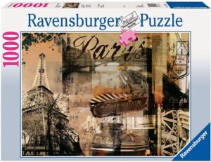 Пъзел Ravensburger от 1000 части - Спомени от Париж