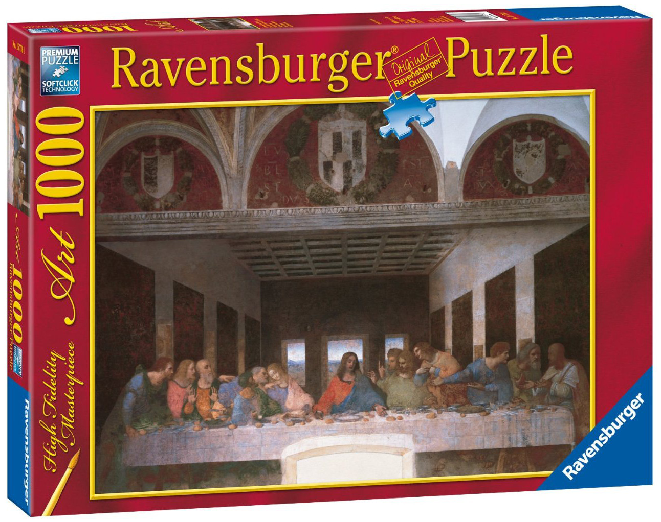Пъзел Ravensburger от 1000 части – Тайната вечеря, Леонардо да Винчи