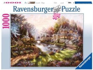 Пъзел Ravensburger от 1000 части - Сутрешна красота, Клаус Штрубел
