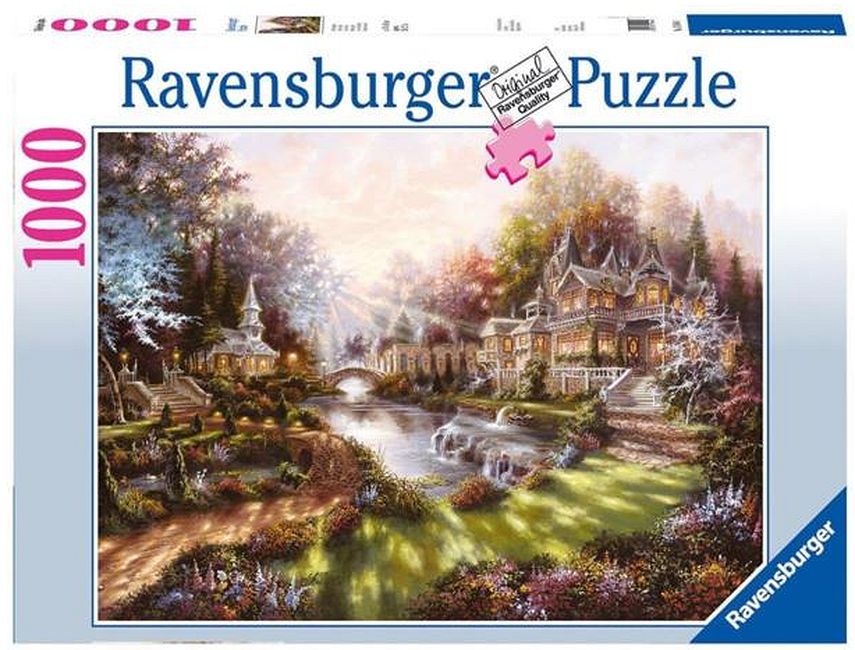 Пъзел Ravensburger от 1000 части - Сутрешна красота, Клаус Штрубел