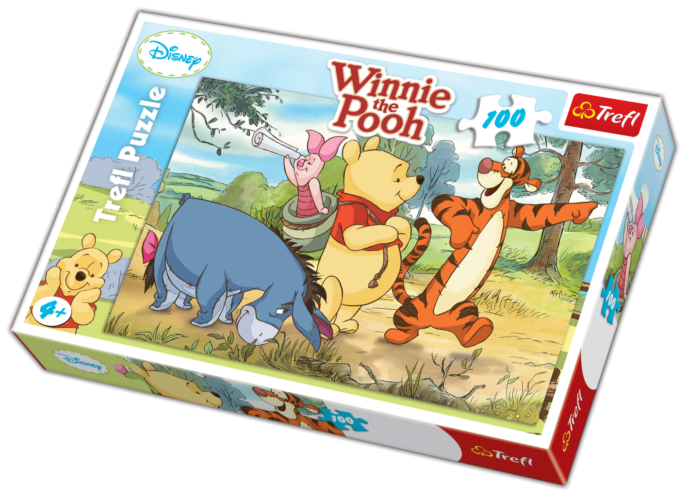 Пъзел Trefl от 100 части - Мечо Пух
