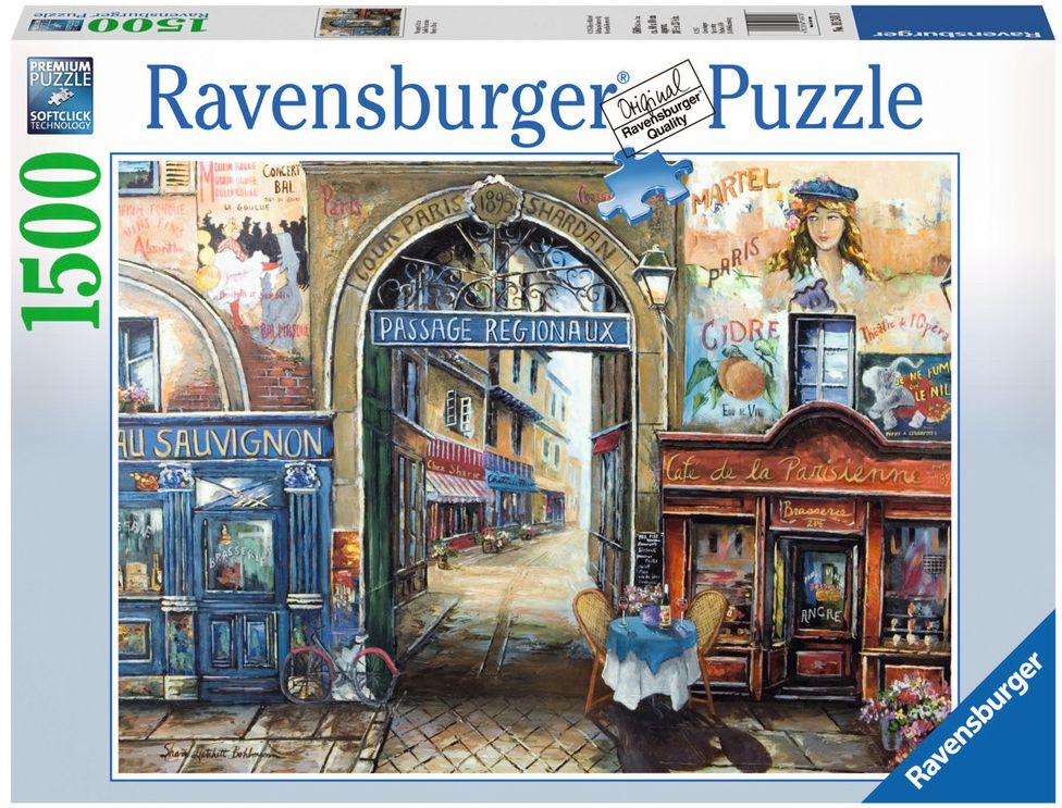 Пъзел Ravensburger от 1500 части - Пътека към Париж, Шари Хатчет