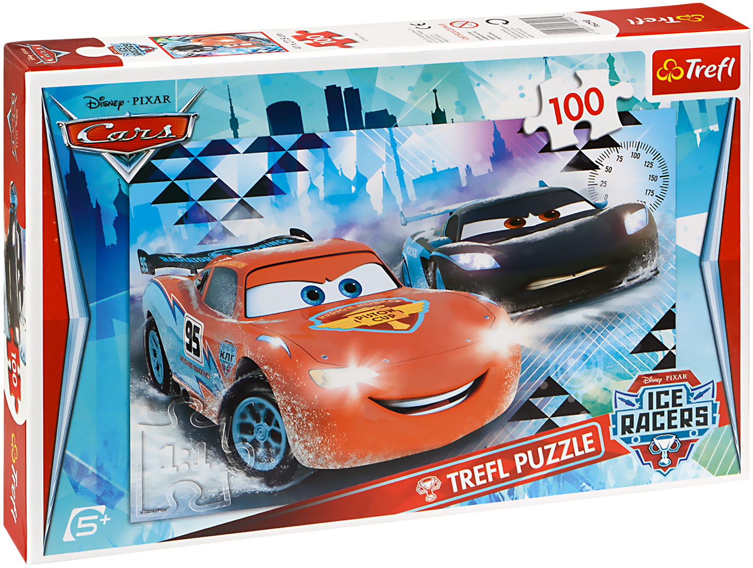 Пъзел Trefl от 100 части - Колите 2: Ледено приключени