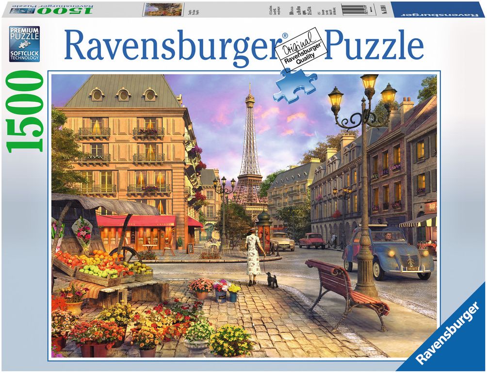 Пъзел Ravensburger от 1500 части - Старинен Париж