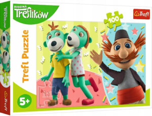 Пъзел Trefl от 100 части - Трефликс и Чичото
