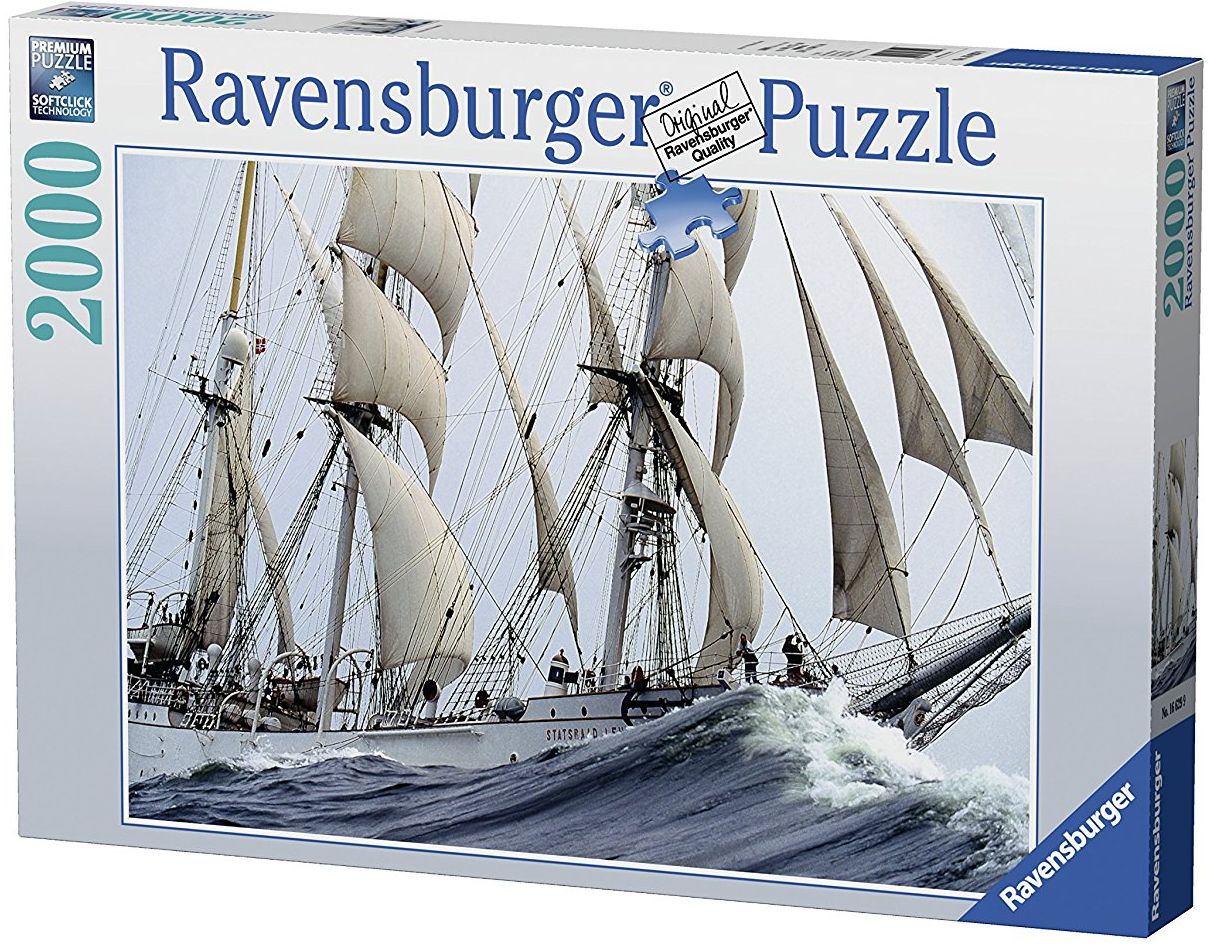 Пъзел Ravensburger от 2000 части - Кораб