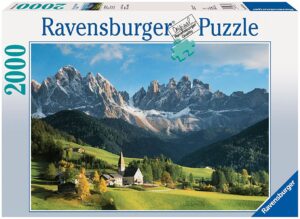 Пъзел Ravensburger от 2000 части - Доломити
