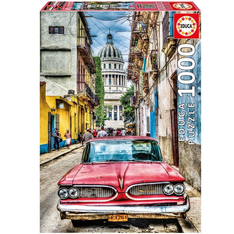 16754 Пъзел 1000 ел. VINTAGE CAR IN OLD HAVANA  57187