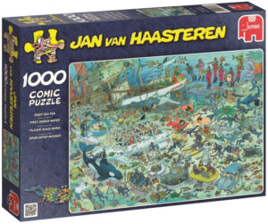 Пъзел Jumbo от 1000 части - Дълбоководен хумор, Ян ван Хаастерен