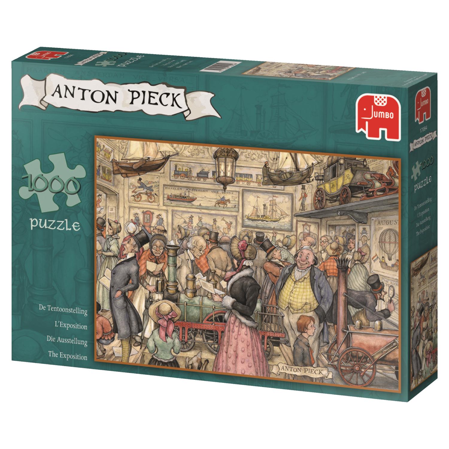 Пъзел Jumbo от 1000 части - Изложбата, Антон Пийк