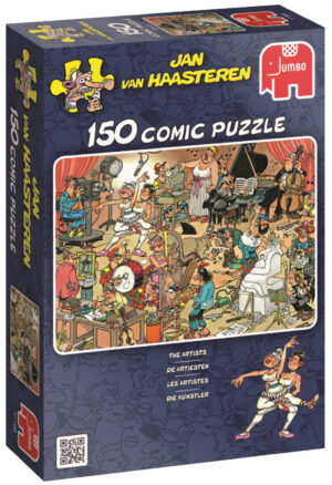 Пъзел Jumbo от 150 части - Залата на артистите, Ян ван Хаастерен