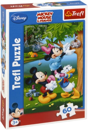 Пъзел Trefl от 60 части - На пикник с Доналд