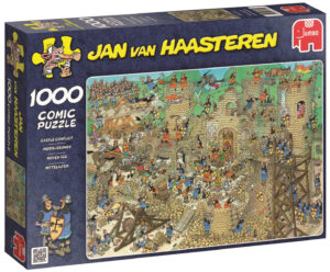 Пъзел Jumbo от 1000 части - Обсада на замъка, Ян ван Хаастерен