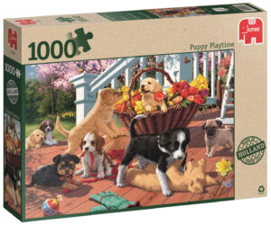 Пъзел Jumbo от 1000 части - Време за игра