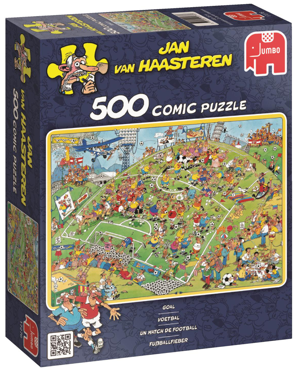 Пъзел Jumbo от 500 части - Футболен мач, Ян ван Хаастерен