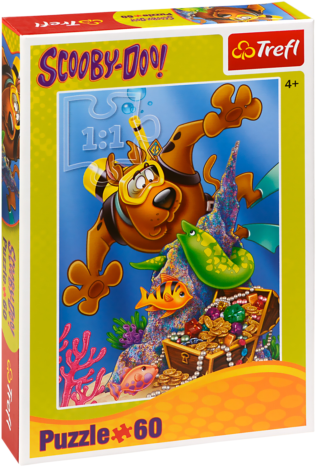 Пъзел Trefl от 60 части - Scooby Doo