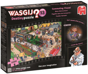 Пъзел-загадка Jumbo от 1000 части - Комуникационен хаос