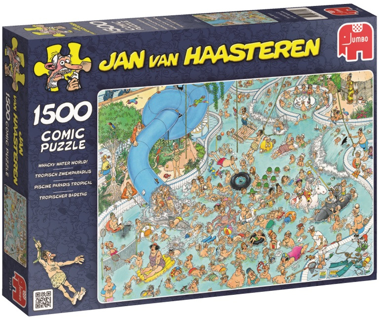 Пъзел Jumbo от 1500 части - Чудесен воден свят!, Ян ван Хаастерен