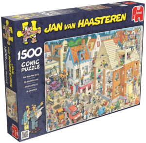 Пъзел Jumbo от 1500 части - Строителна площадка, Ян ван Хаастерен