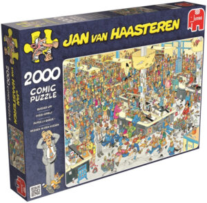 Пъзел Jumbo от 2000 части - Опашката!, Ян ван Хаастерен