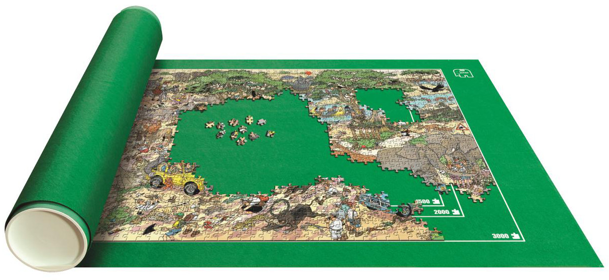 Килимче за редене и съхранение на пъзели Jumbo - От 1500 до 3000 части