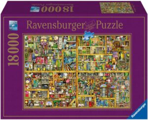 Пъзел Ravensburger от 18 000 части - Вълшебен рафт, Колин Томпсън
