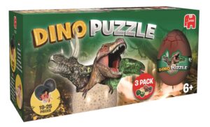 3D пъзел Jumbo - 3 Динозавърски яйца
