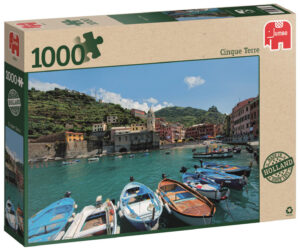 Пъзел Jumbo от 1000 части - Национален парк, Чинкуе Терре