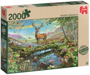 Пъзел Jumbo от 2000 части - Диво великолепие