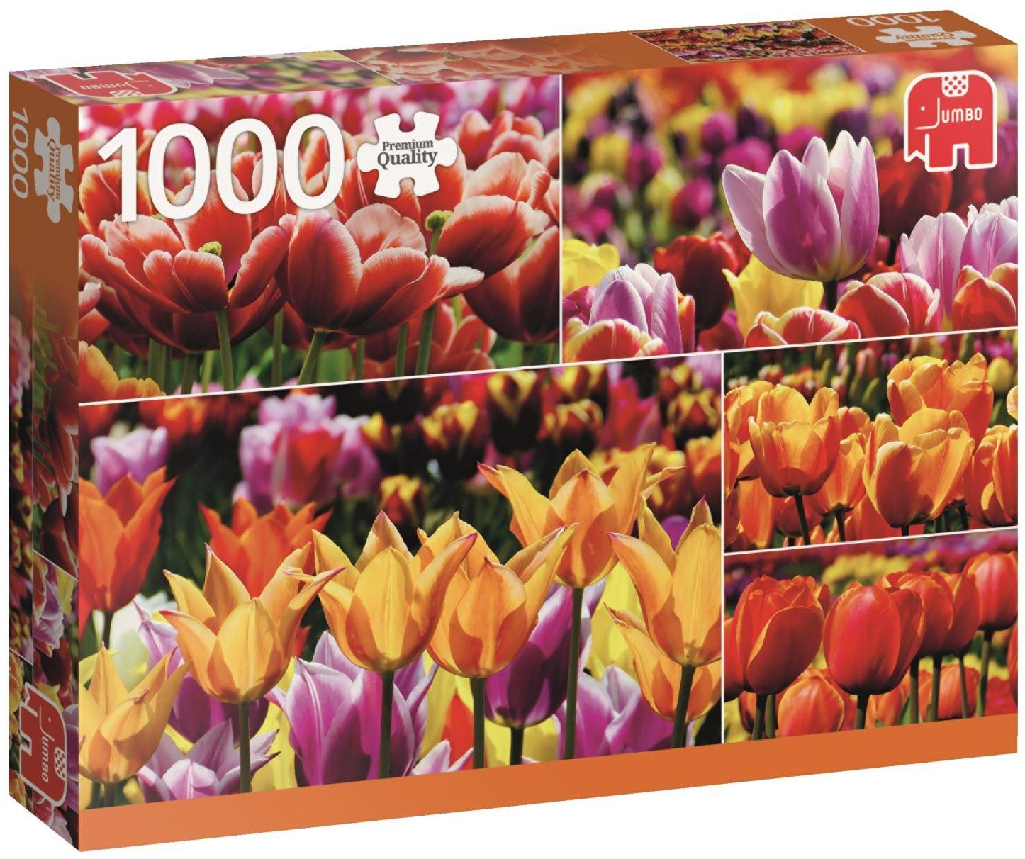 Пъзел Jumbo от 1000 части - Холандски лалета