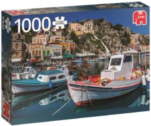 Пъзел Jumbo от 1000 части - Сими, Гърция