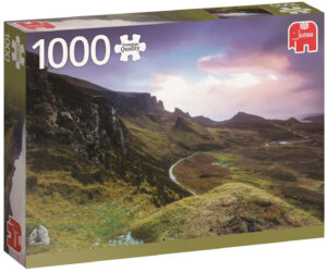Пъзел Jumbo от 1000 части - Хребетът Тротерниш, Шотландия
