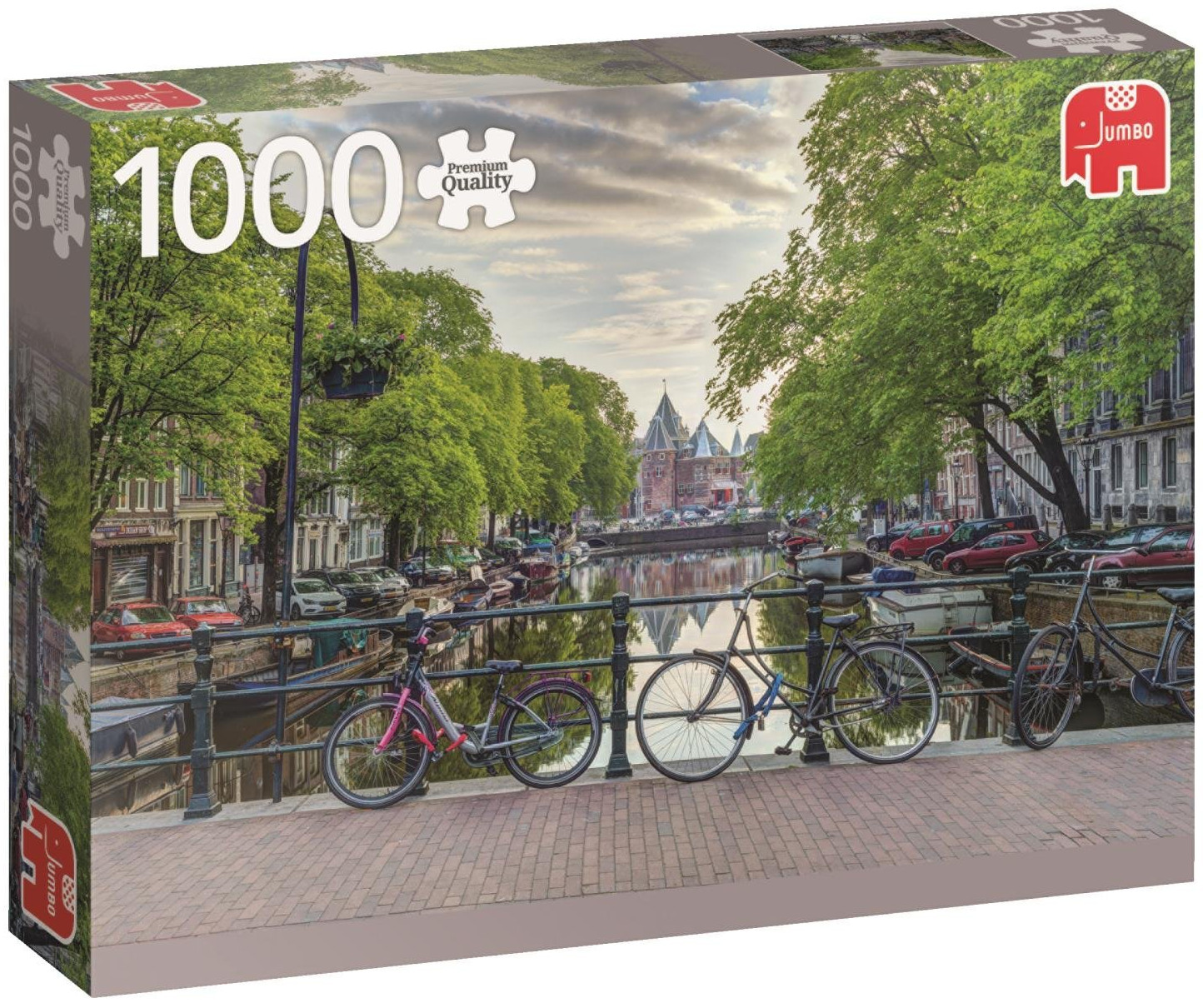 Пъзел Jumbo от 1000 части - Де Вааг, Амстердам
