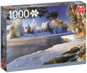 Пъзел Jumbo от 1000 части - Река Дал, Швеция